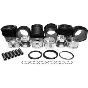 Porsche 911S 2.7L 92mm JE P&C kit  C/R 10.5:1 Cast Iron liner