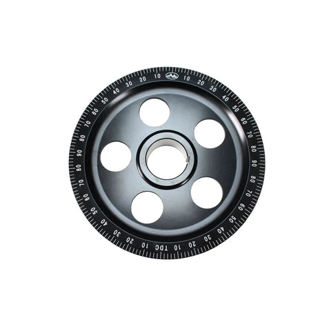 Black Anodized Degree Wheel Pully,  With AA Logo