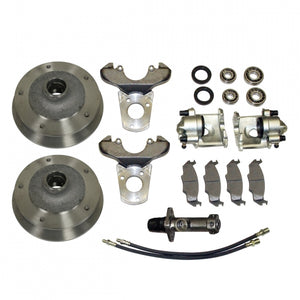 EMPI 1954-1965 VW Beetle & Karmann Ghia Disc Brake Conversion Kit - Front - Bolt-On - 5x205 Wide 5