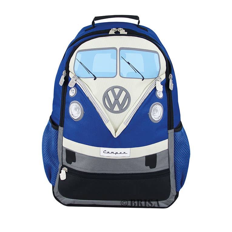 VW T1 Bus Office Outdoor Travel Backpack - BL (L)