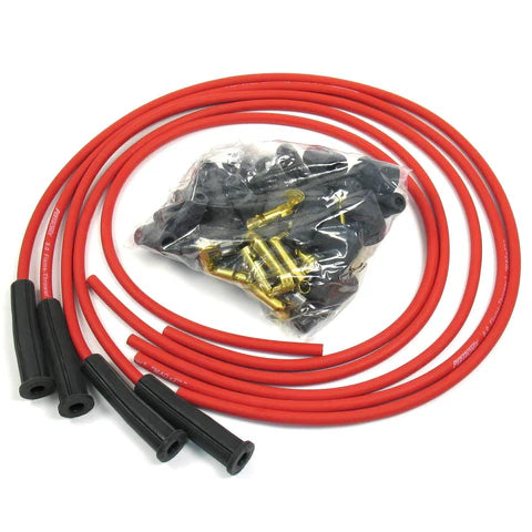 Pertronix Flame-Thrower 8mm Red Spark Plug Wires