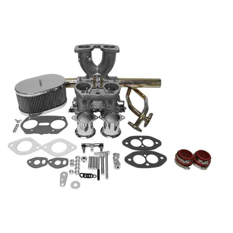 Single 44mm IDF Style Carb Kit, With Manifold ,W/O End Castings