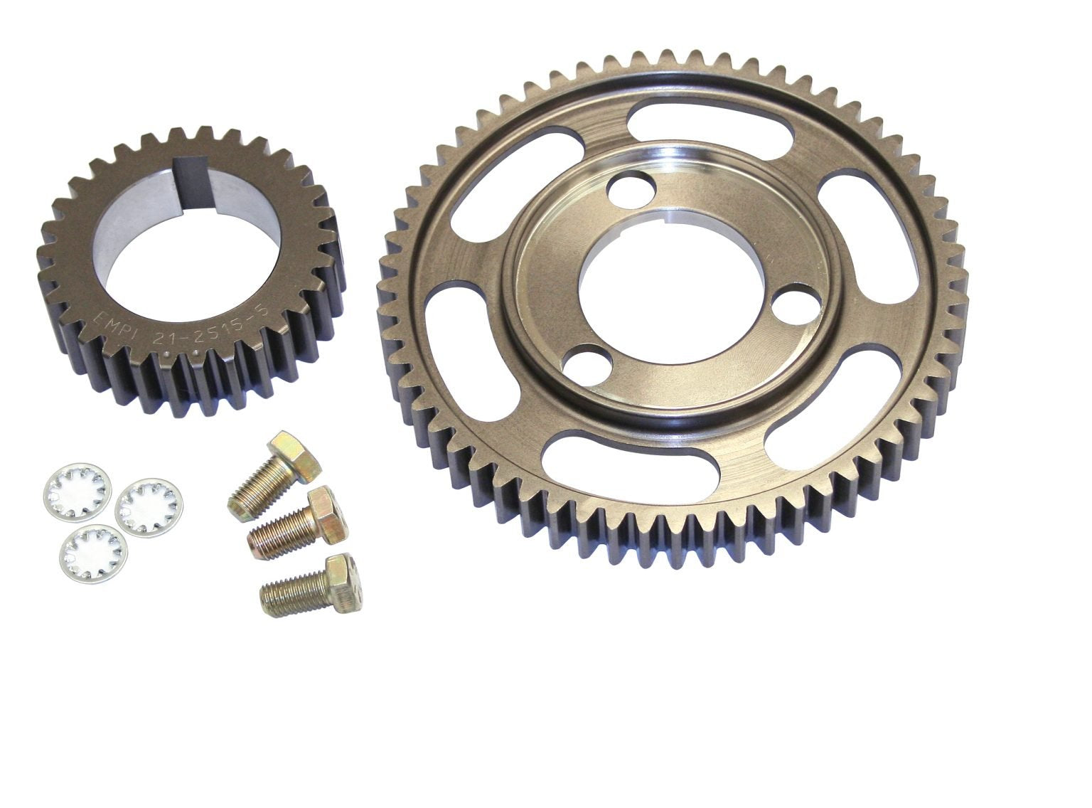 Straight Cut Cam/Crank Gear Set EMPI 21-2514-0 NON ADJUSTABLE