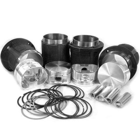 VW 92 x 82mm Thick Wall Cylinders & JE Forged Pistons Kit for 92mm Case "K"