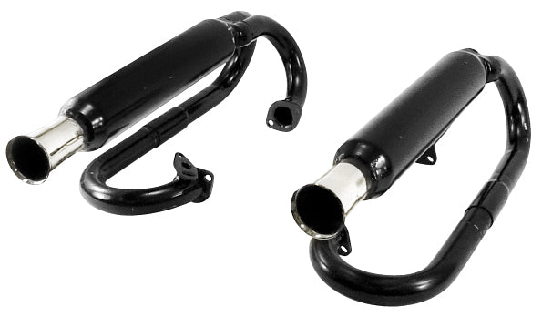 DUAL EXHAUST SYSTEM, (CERAMIC COATED)