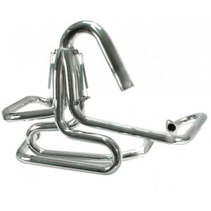 Baja Bug Dune Buggy Sand Rail 1 1/2" Competition Exhaust CHROME 00-3462-0