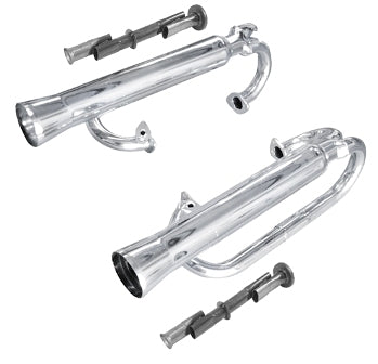 CERAMIC BUGGY DUAL RACING EXHAUST SYSTEM VW BAJA BUG/VW MANX/TRIKE