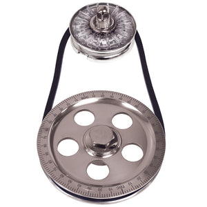 STANDARD SIZE BLACK PULLEY KIT W/SMOKE COVER