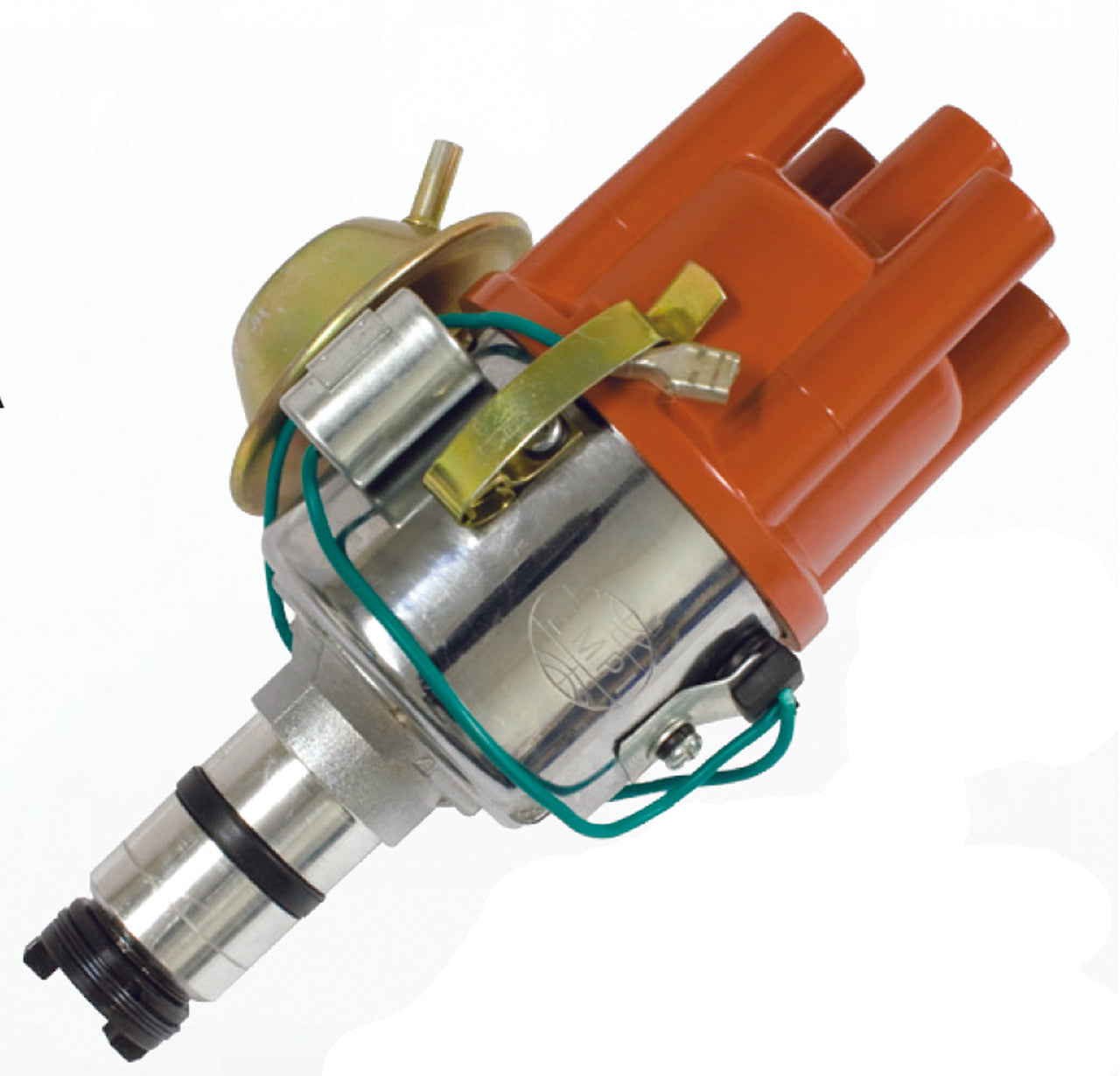 CHROME VACUUM ADVANCE DISTRIBUTOR FOR EARLY VW AIR-COOLED ENGINES