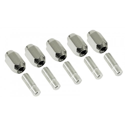 CHROME LUG NUTS 7/16in RH / (5)