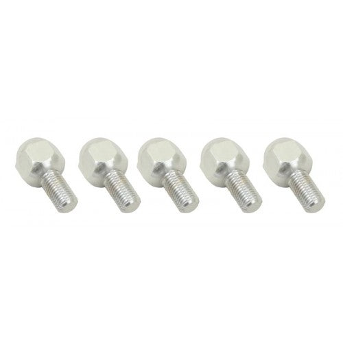 CHROME LUG BOLT / 12MM / LONG / SET OF 5