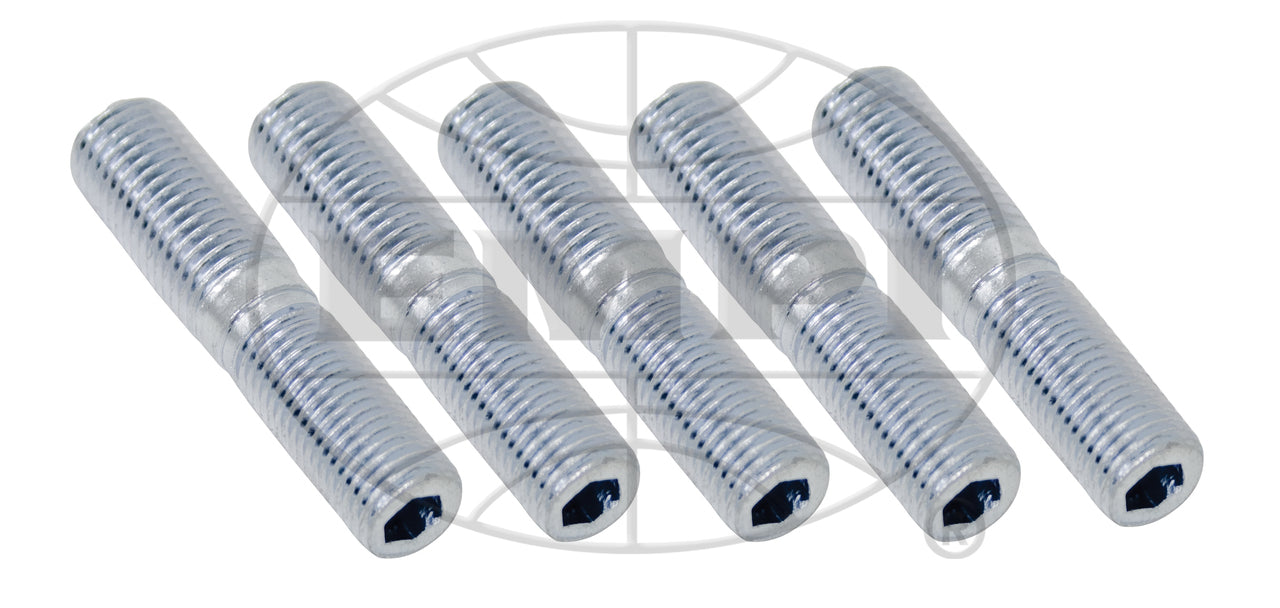 Wheel Studs, M12-1.5 to 7/16, Set of 5 (Chev)