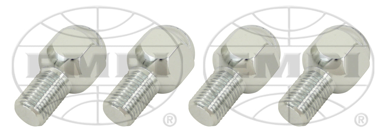 CHROME LUG BOLTS - M14-1.5, 20.5mm LONG (SET OF 4)