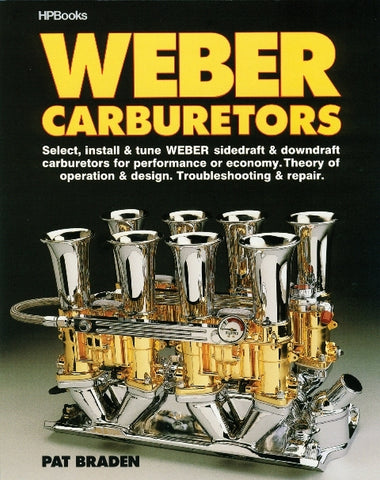 HP WEBER CARBURETORS BOOK