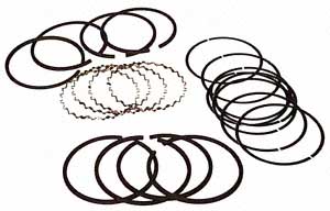 PISTON RING SET FOR 77MM 1300CC PISTONS - RING GLAND THICKNESS 2 x 2 x 4 MM