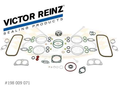 GERMAN MADE (ELRING OR REINZ)- COMPLETE ENGINE GASKET SET - 2000CC - BUS 1979 / VANAGON 80-83 - SOLD SET