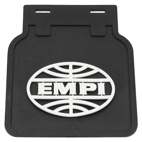 EMPI MUDFLAP BLACK/WHITE BUG, PAIR