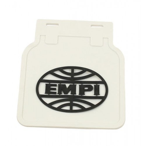 EMPI MUDFLAP WHITE / BLACK BUG / PAIR