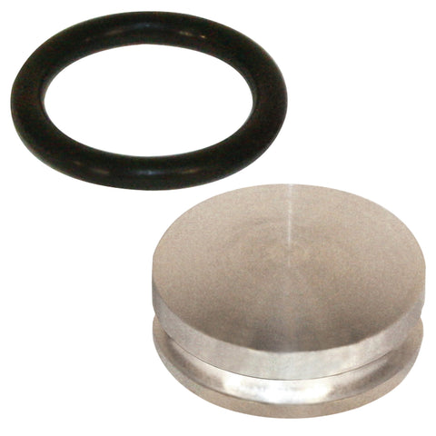 ALUMINUM CAM PLUG WITH O-RING FOR AIR-COOLED VW ENGINE