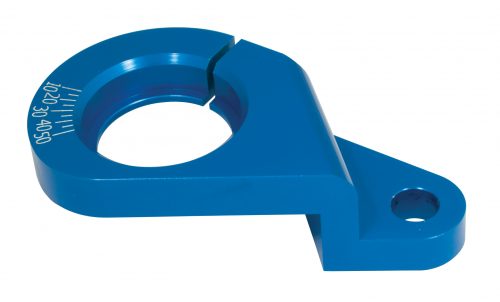 BILLET DISTRIBUTOR CLAMP,BLUE