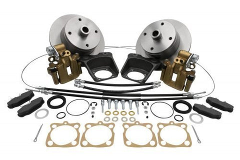 EMPI 22-2871-F VW BUG REAR DISC BRAKE KIT 1973-1979, 4 LUG VW PATTERN