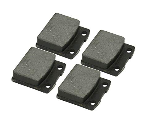 EMPI 22-2890 BRAKE DISC PADS FOR CALIPER 98-1150-B/311-615-107/8, SET OF 4