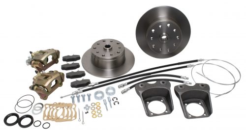 EMPI 22-2914-F VW BUG REAR DISC BRAKE KIT 1973-1979, 5 LUG PORSCHE/CHEVY PATTERN