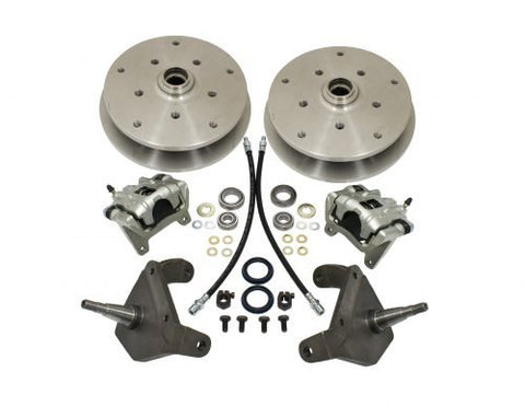 EMPI 22-2926 VW BUG DROP SPINDLE FRONT DISC BRAKES 1966-77, 5 LUG VW & PORSCHE