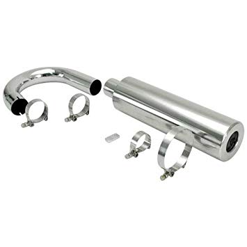 STAINLESS STEEL RACE MUFFLER KIT