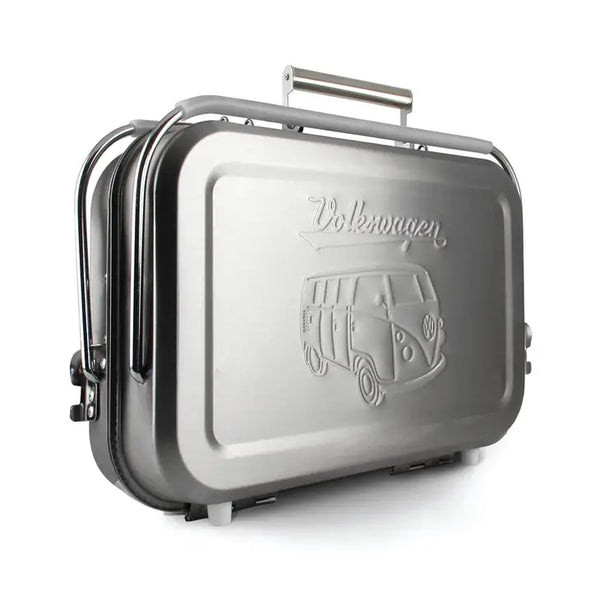 VW Bus portable BBQ Grill - Stainless Steel