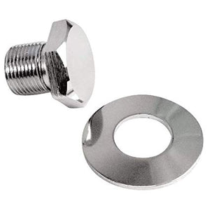 Chrome Pulley Bolt & Washer Set