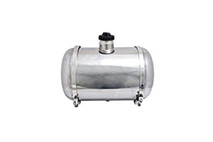 STAINLESS STEEL 10" X 16" GAS TANK - 10" DIAMETER 16" LONG CENTER FILL