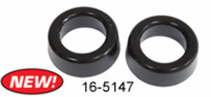 SMOOTH BUSHING 2" ID  PAIR Black Urethane Smooth/Round Bushings - 2" / 2-1/8" ID Pair - VW Bus EMPI 16-5147