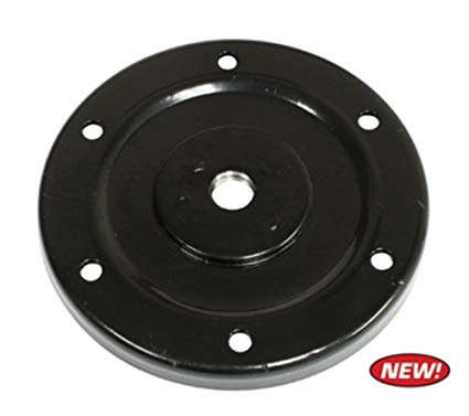 BLACK SUMP PLATE W/HOLE