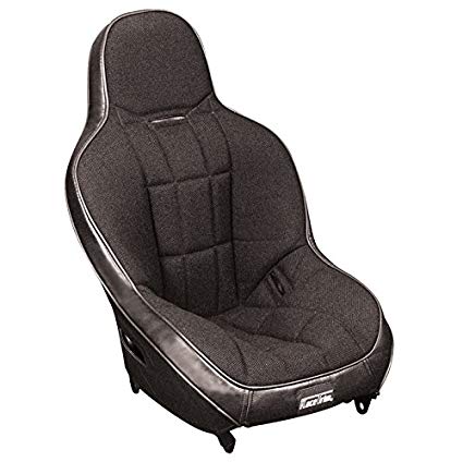 RACE TRIM CHILD SUSPENSION HI-BACK SEAT - BLACK CLOTH / BLACK VINYL