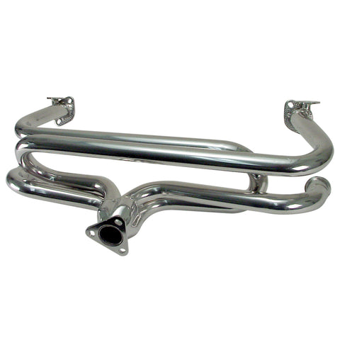 CERAMIC 1-3/8" HEADER ONLY 1600CC TYPE 1 VW BUG/GHIA/BUS