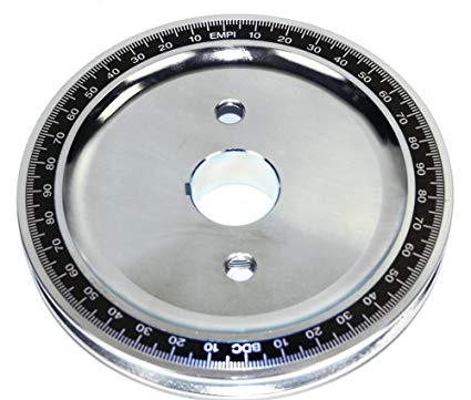 STEEL BILLET CRANKSHAFT STOCK SIZE PULLEY WITH TIMING MARKS