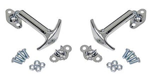 CHROME HOOD LATCH,PAIR