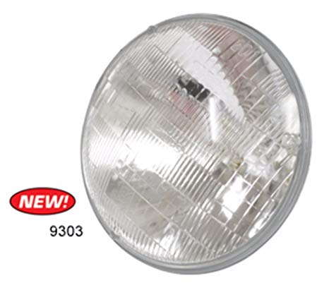 7" Sealed Beam Hi/Low Bulb Only, 6 Volt, Each EMPI 9303 VW Dune Buggy Baja Bug