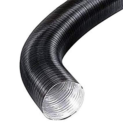 BLACK ALUMINUM HOSE, 52MM