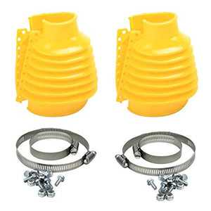 DELUXE YELLOW VW SWING AXLE BOOT KIT PAIR