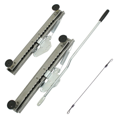 UNIVERSAL ADJUSTABLE SEAT SLIDERS ( 1 SEAT ONLY, PAIR )