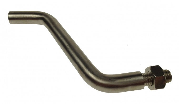 STAINLESS STEEL 10MM SHIFTER EXTENSION - S-BEND - APPROX. 5 INCHES LONG - BUS 55-67 - SOLD EACH