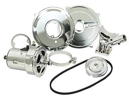 ALTERNATOR KIT WITH PULLEY & BELT 12 VOLT 75 AMP FOR AIR-COOLED VOLKSWAGEN