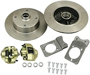 VW BUG BALL JOINT FRONT DISC BRAKE KIT, 4 LUG VW PATTERN