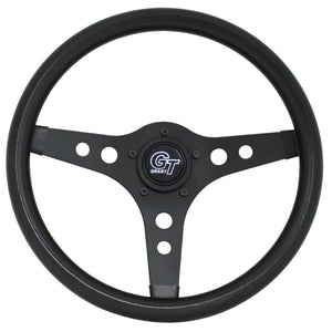 GT Sport Thick Foam, Black Spoke, 13" Dia., 3.50" Dish