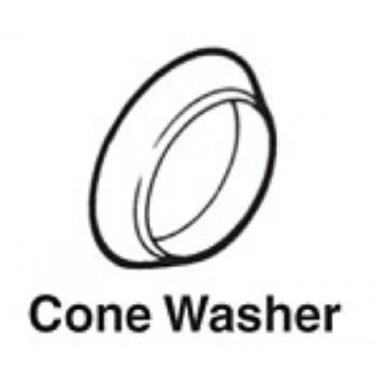 OUTBOARD CONE WASHER(PLASTIC)(10)