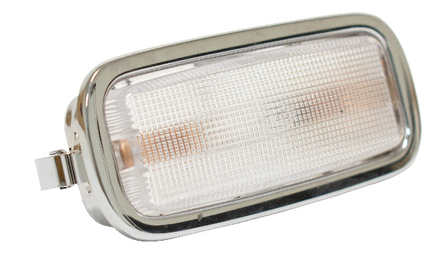 Dome Light w/ Chrome Bezel, Compatible with Porsche All 356B (T6), 356C, 912, 65-78 911