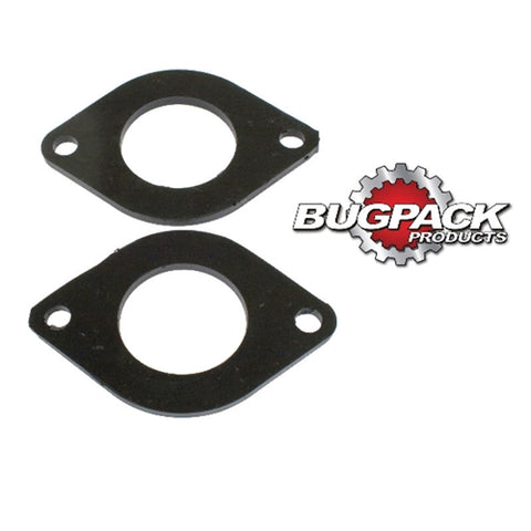 CARB SOFT MOUNT ISOLATORS - FITS 40/44 IDF WEBER & EMPI HPMX - PAIR - BLACK