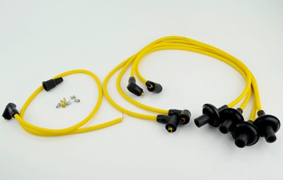 MEGAVOLT SIL WIRE 8MM YELLOW 90